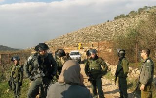 تجريف أراض فلسطينية لإقامة معسكر تدريبي للجيش الإسرائيلي