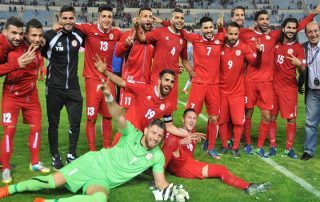 مباراة واحدة يفصل منتخب لبنان عن أمم آسيا 2019