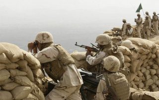 مقتل 4 جنود سعوديين في معارك مع الحوثيين على حدود اليمن