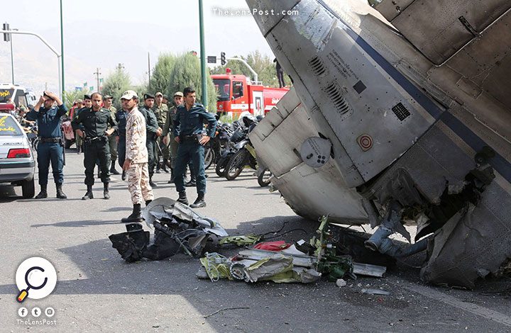 تحطم طائرة ركاب إيرانية ومقتل جميع ركابها