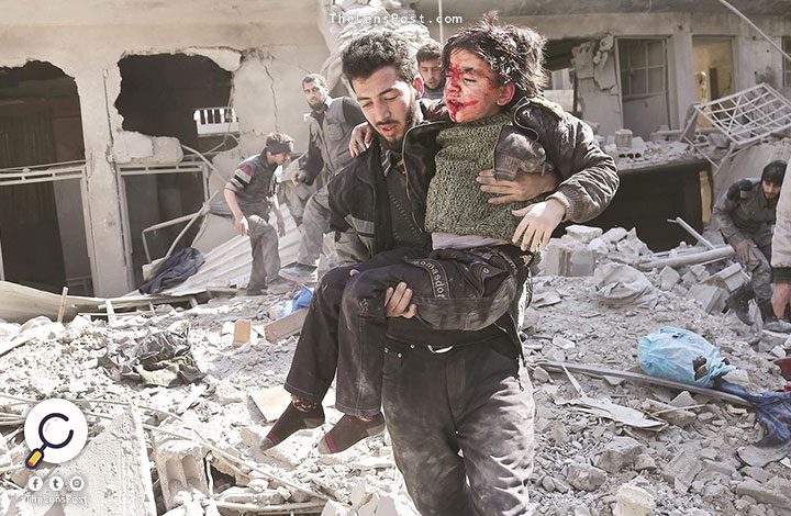 سوريا.. مقتل 38 في اليوم السادس لغارات النظام على الغوطة الشرقية