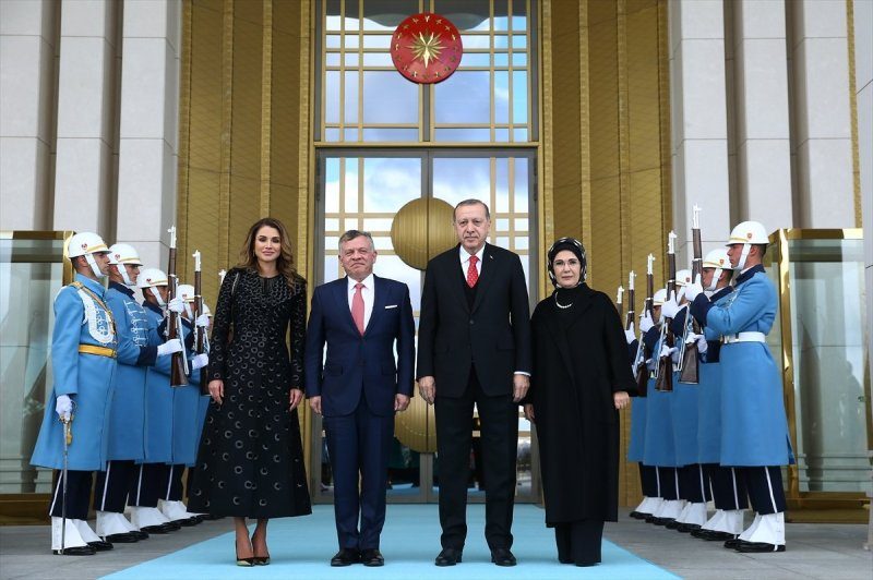 استقبال أردوغان للملك عبدالله الثاني في ديسمبر الماضي