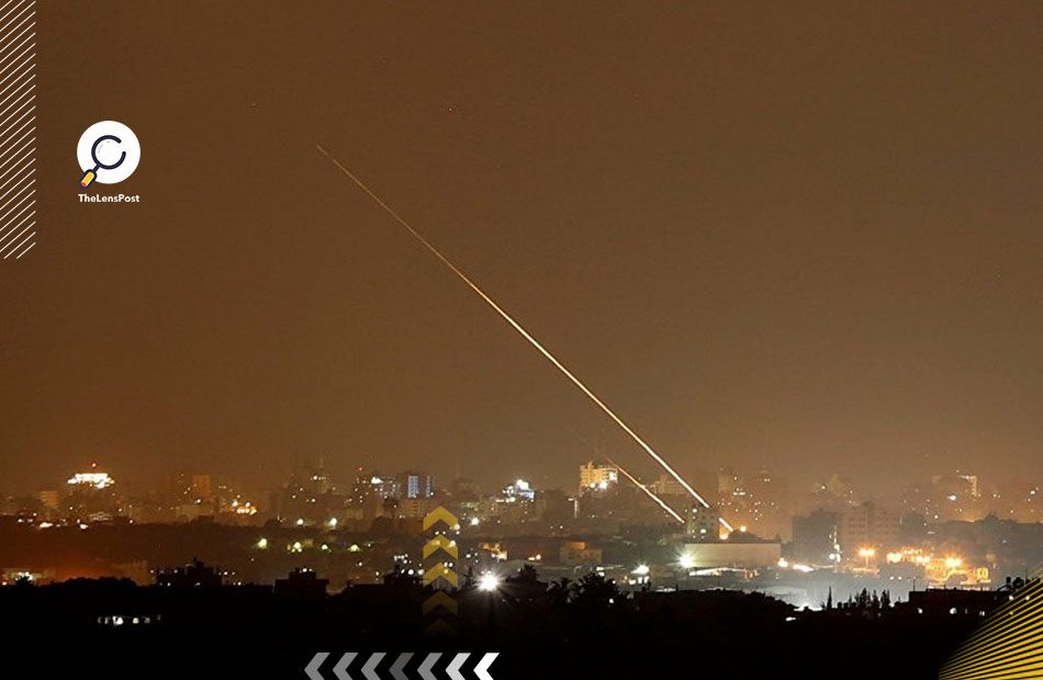 سقوط-صاروخ-من-غزة-بمنطقة-مفتوحة-جنوبي-إسرائيل