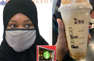 عنصرية أمريكية .. مسلمة تقاضي "ستاربكس" بعدما كتبوا لها "داعش" على كوبها