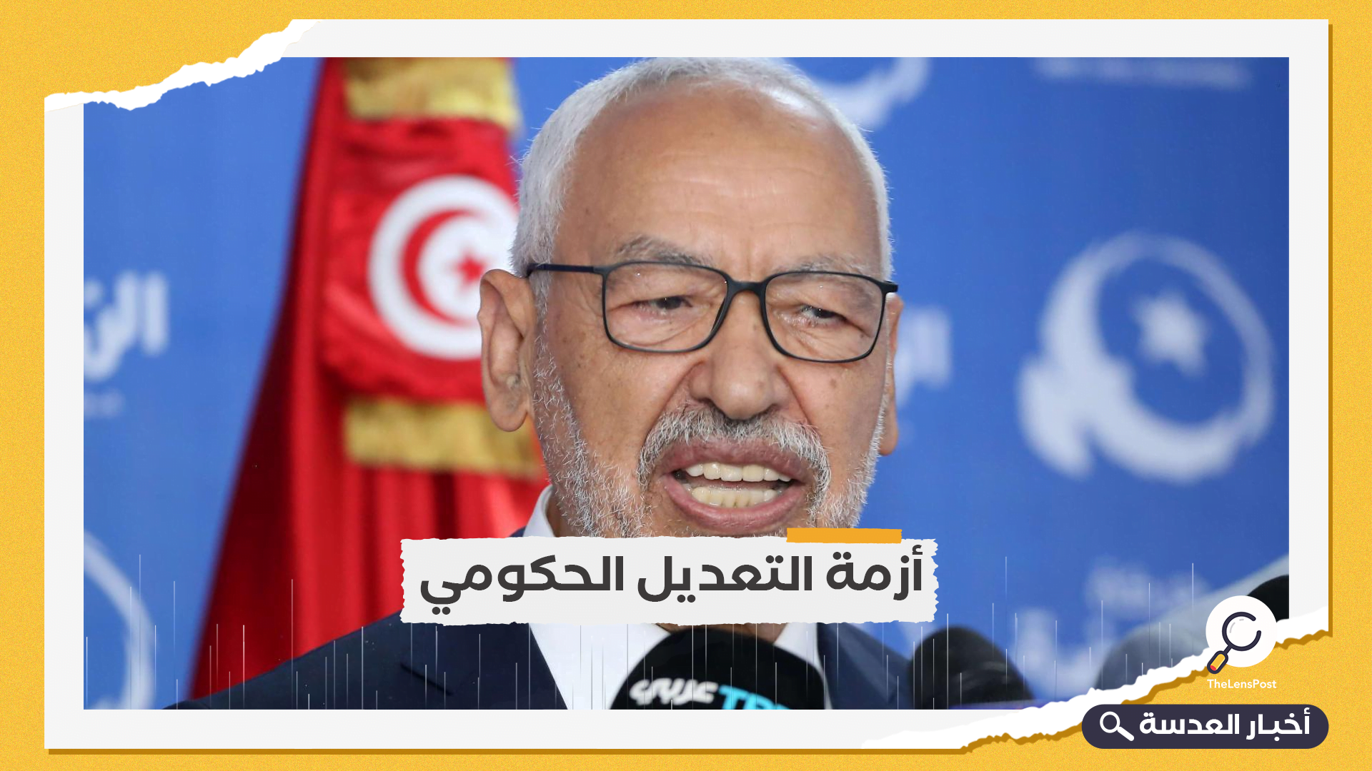الغنوشي يطرح مبادرة لحل الأزمة السياسية بتونس