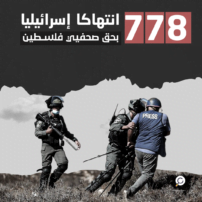 778 انتهاكا إسرائيليا بحق صحفيي فلسطين.. متى تتوقف دولة الاحتلال عن هذه الأفعال الشنيعة؟