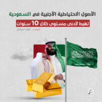 الاقتصاد السعودي ينهار.. الأصول الاحتياطية الأجنبية في المملكة تهبط لأدنى مستوى خلال 10 سنوات