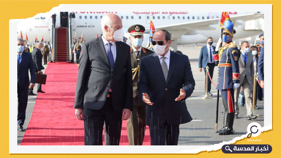 الرئيس التونسي يبحث مع السيسي وزودي ملف "سد النهضة"