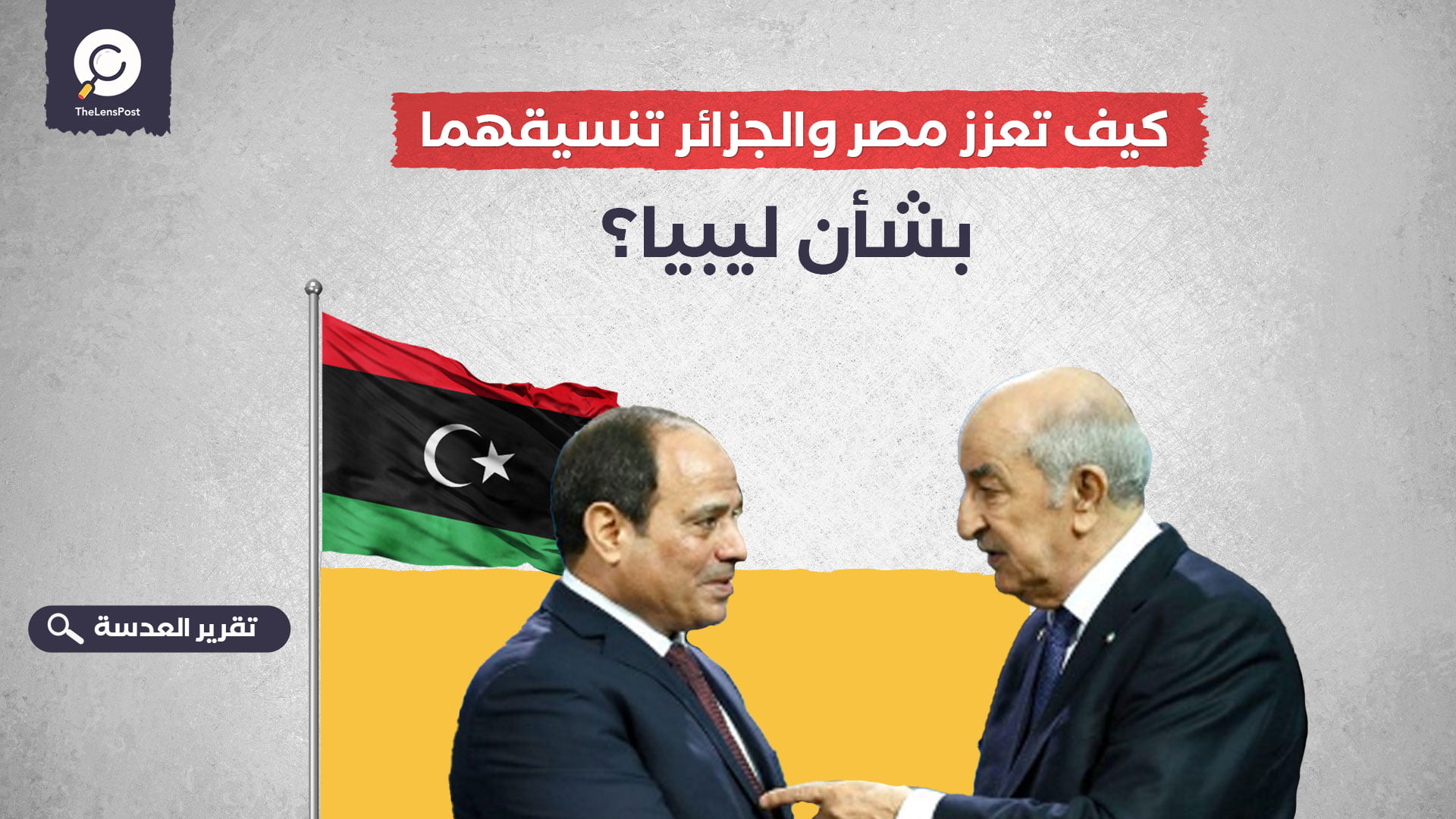 كيف تعزز مصر والجزائر تنسيقهما بشأن ليبيا؟