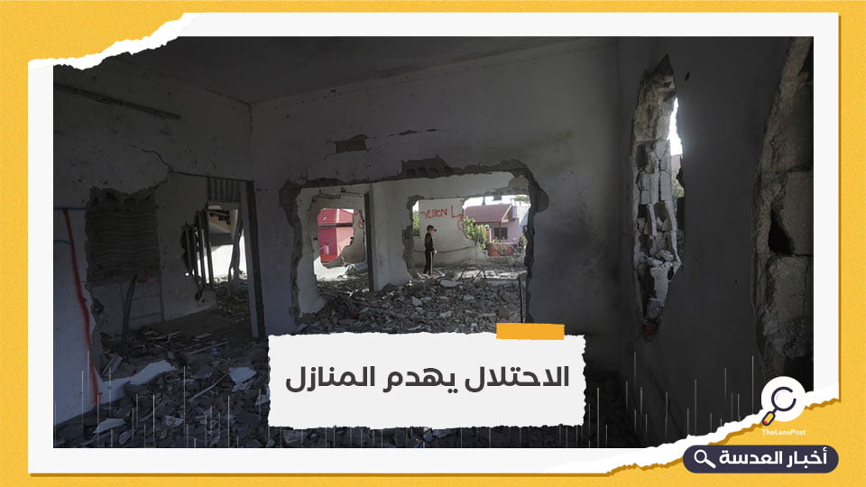 إمعانًا في التنكيل.. جيش الاحتلال يهدم شقة سكنية لأسير فلسطيني 