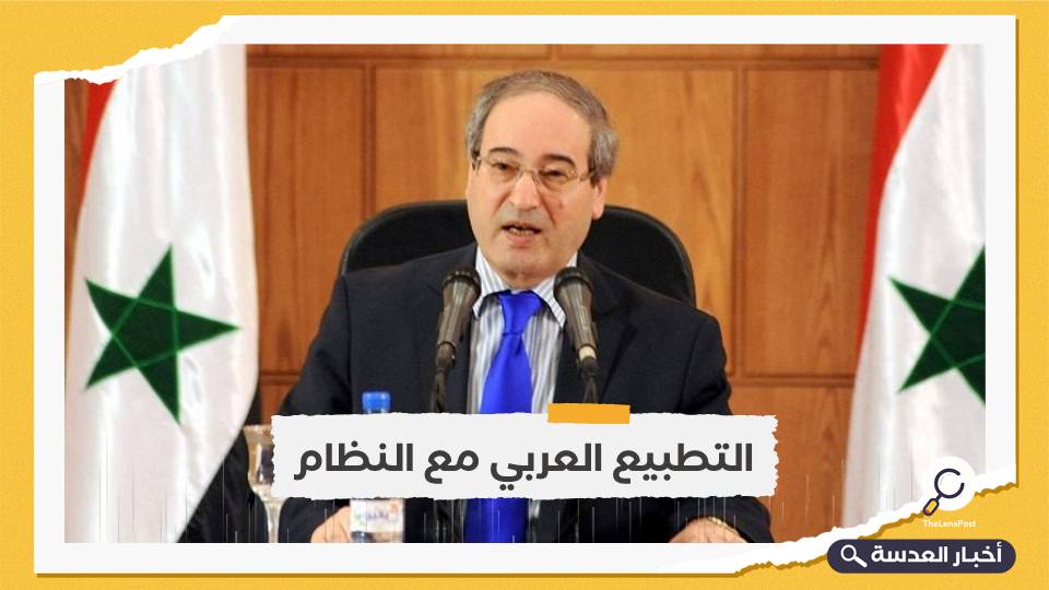 وزير خارجية النظام السوري يؤكد على وجود تواصل مع كل الدول العربية عدا قطر