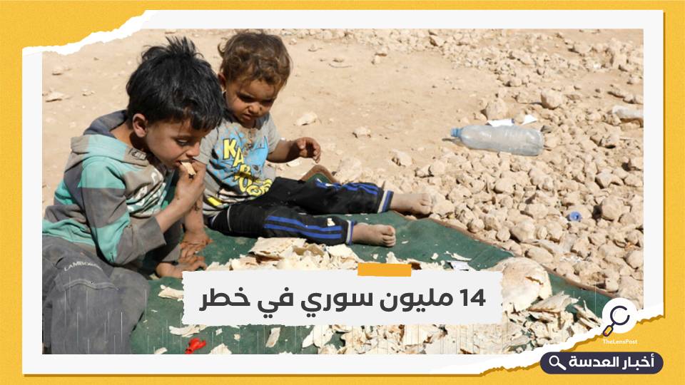 تحذيرات من المجاعة.. 14.6 مليون سوري بحاجة للمساعدة