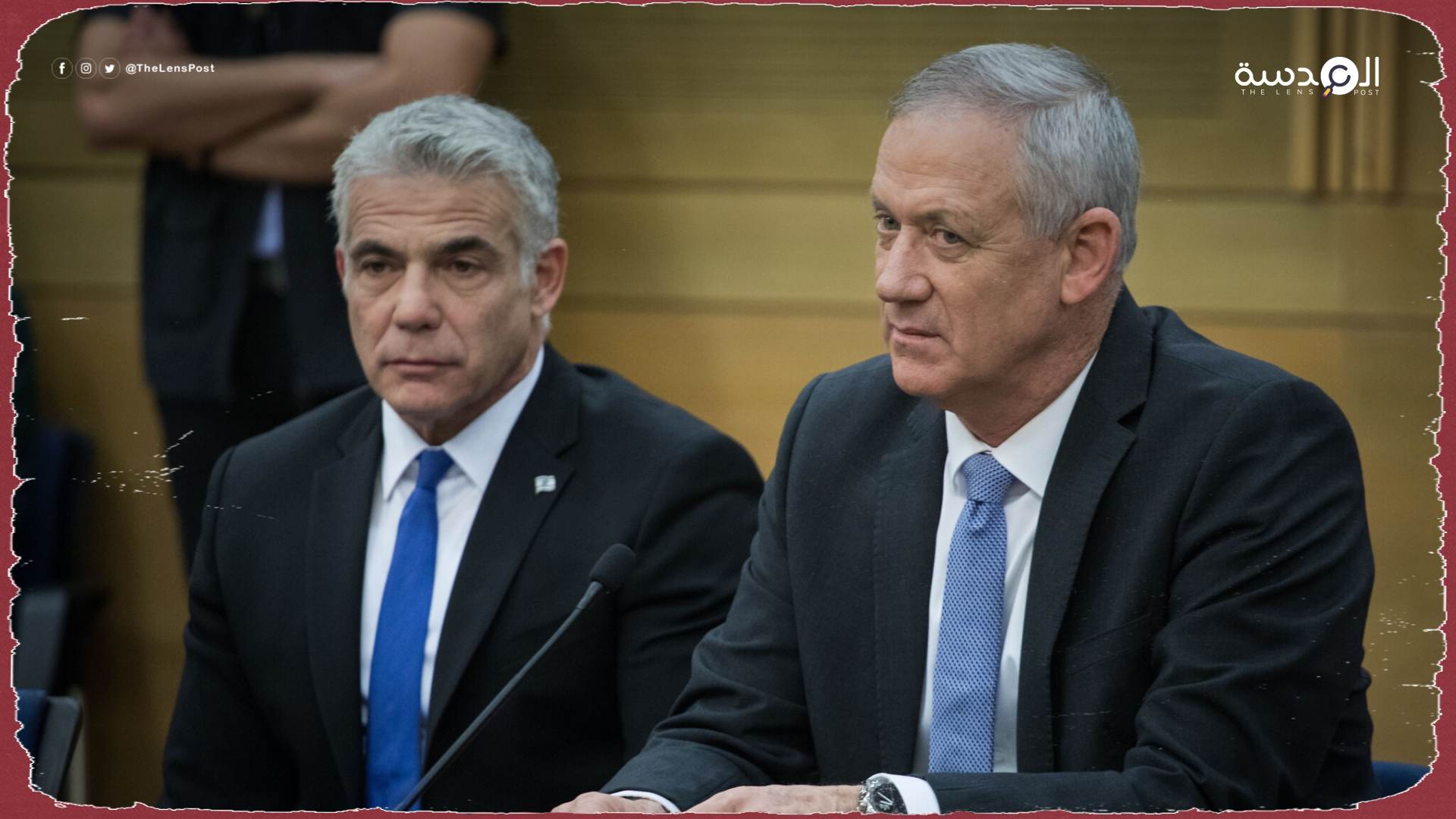 صحيفة عبرية: لابيد وغانتس قد يفشلان في الانتخابات بسبب العدوان