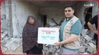 جمعية خيرية كويتية تقدم مساعدات لغزة