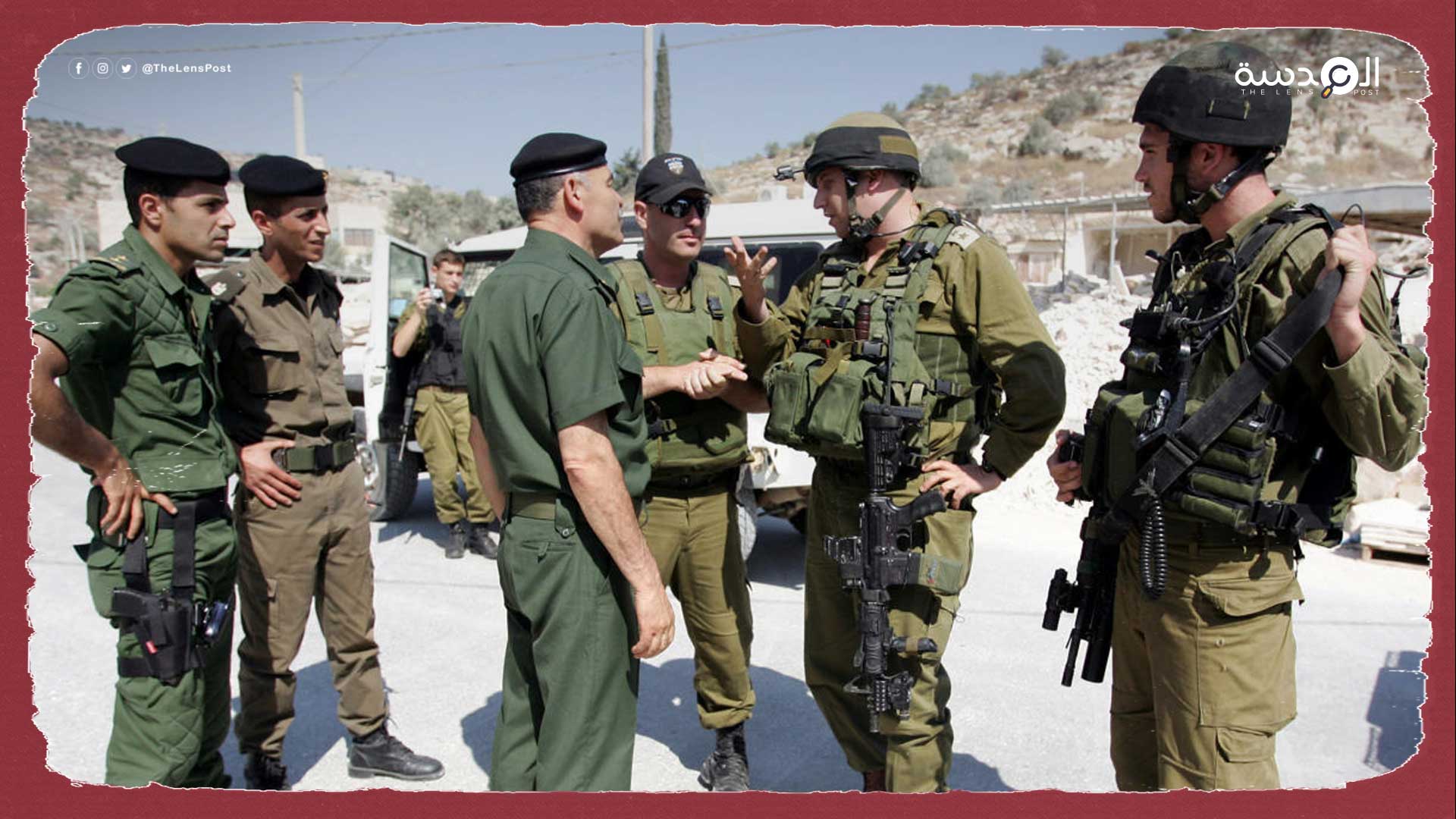 لقاء سري بين الأجهزة الأمنية للاحتلال والسلطة بشأن التصعيد في الضفة الغربية