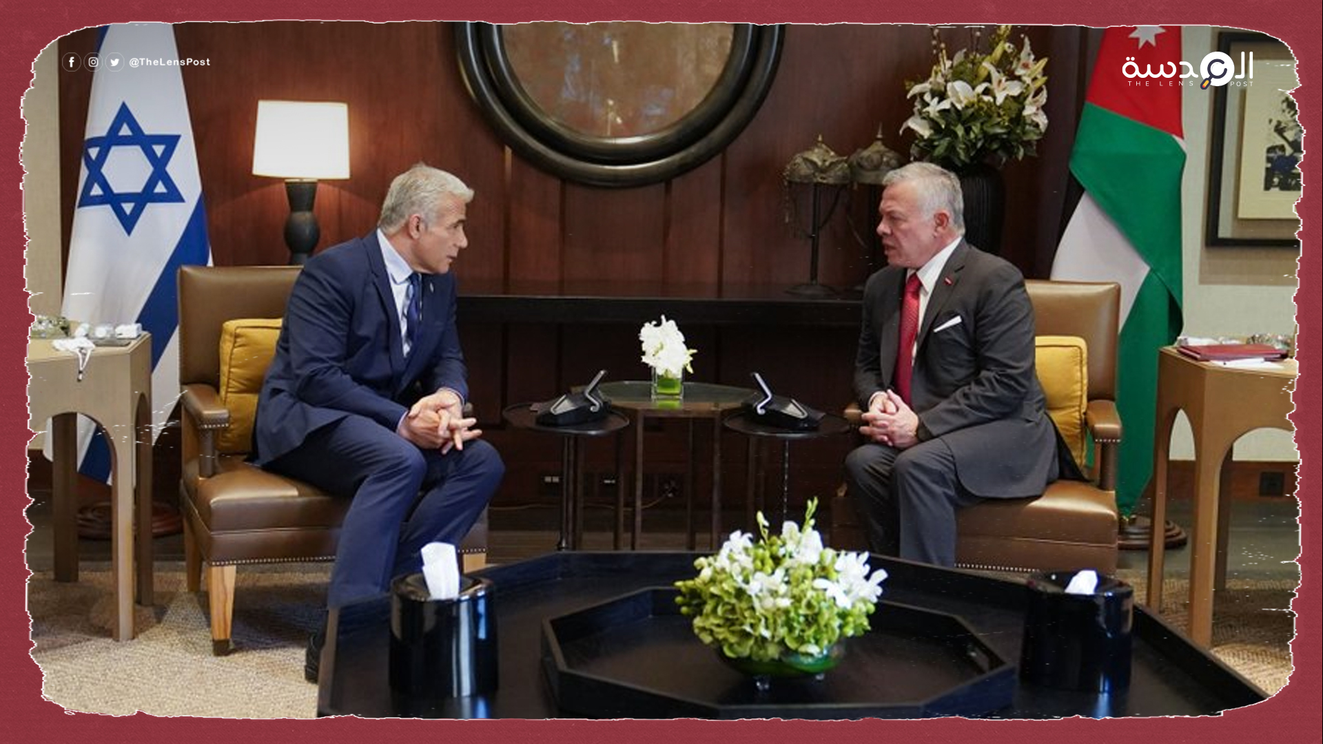 لقاء بين ملك الأردن ورئيس الوزراء الإسرائيلي في نيويورك