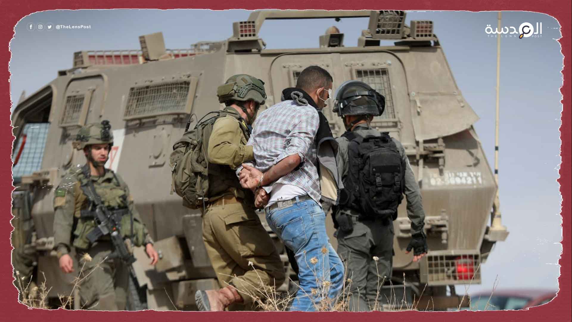 حملة اعتقالات واسعة للاحتلال بالضفة الغربية 