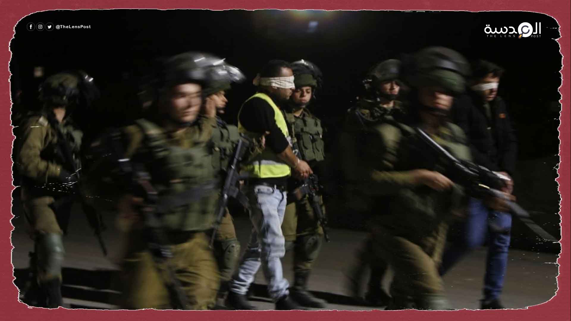 الاحتلال يقوم بحملة اعتقالات بالضفة الغربية