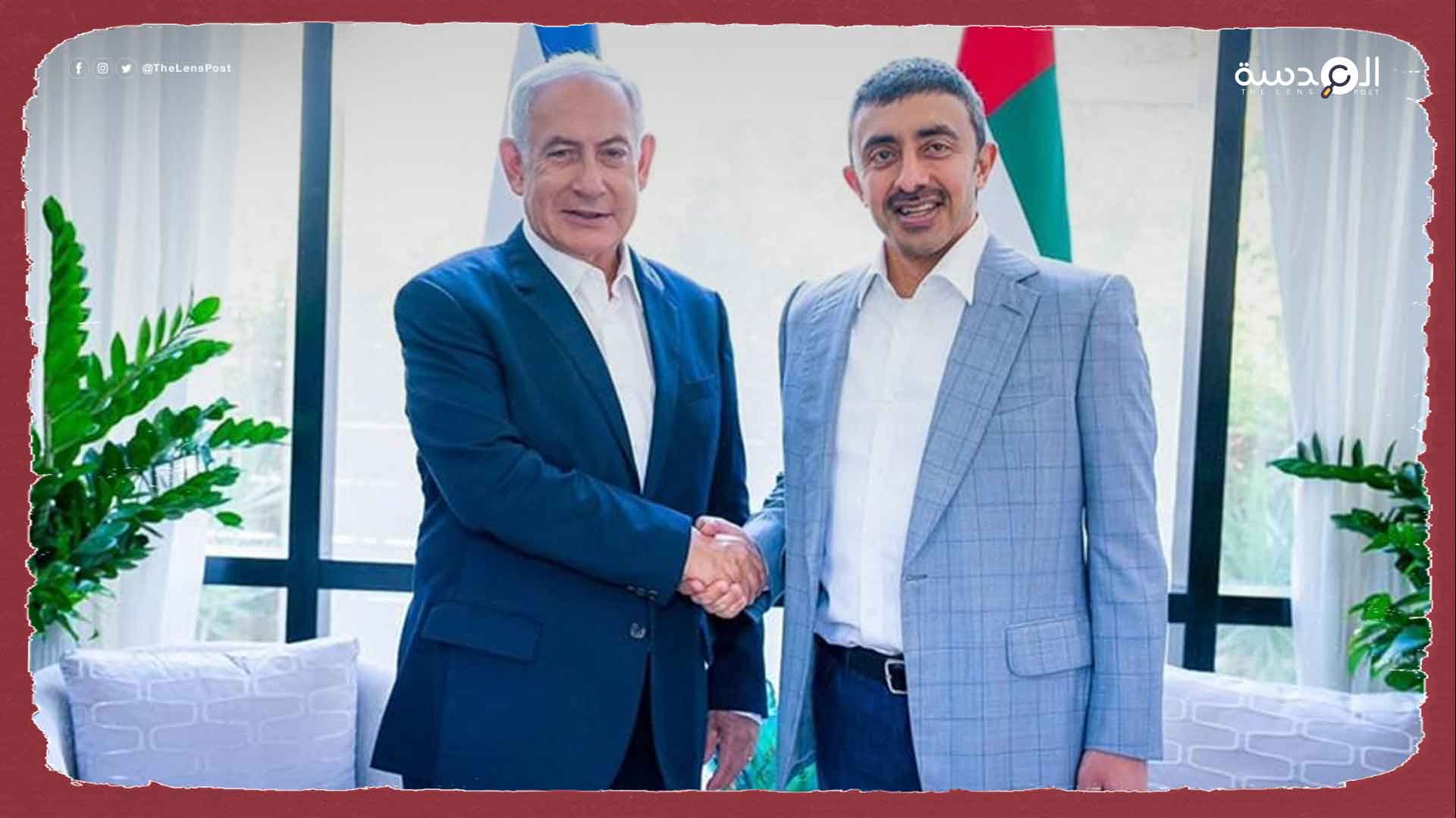 مصادر دبلوماسية: الإمارات تدعم نتنياهو وأحزاب اليمين المتطرف في إسرائيل