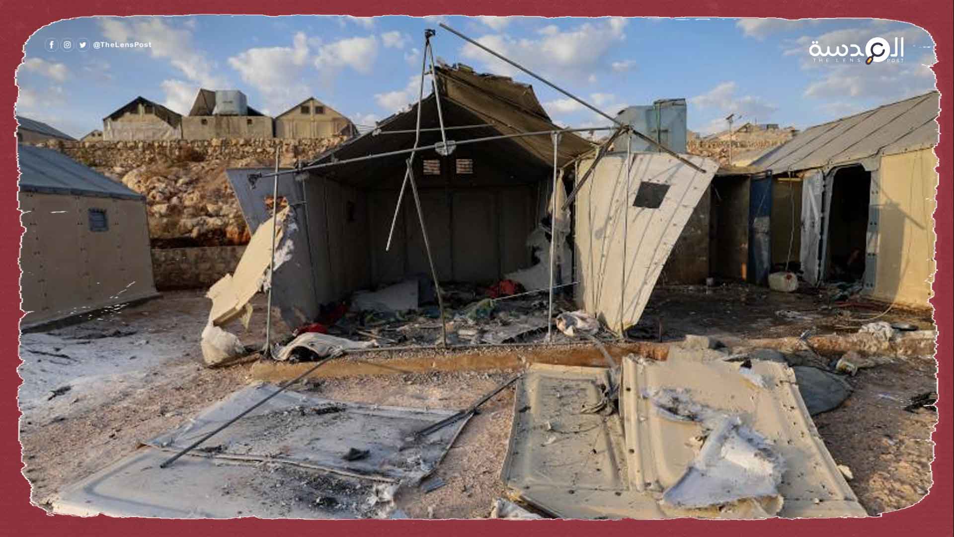 مقتل 6 سوريين في قصف النظام لمخيم نازحين بإدلب