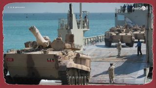 قوات مصرية تصل لجزيرة ميون اليمنية