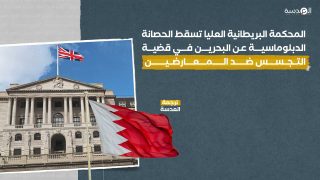المحكمة البريطانية العليا تسقط الحصانة الدبلوماسية عن البحرين في قضية التجسس ضد المعارضين