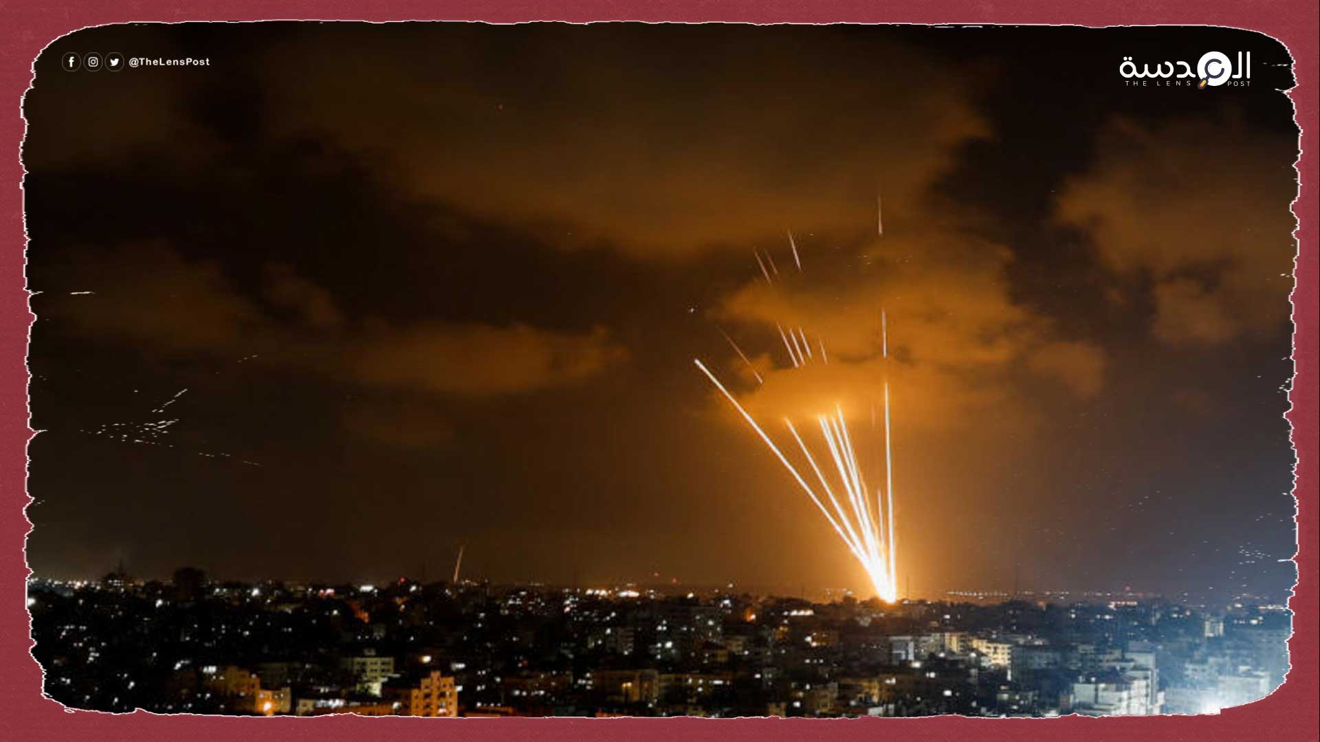إطلاق صاروخ من الضفة الغربية لأول مرة