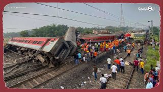  1200 قتيل وجريح في حادث تصادم 3 قطارات في الهند