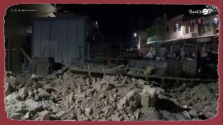 زلزال يضرب المغرب يودي بحياة 632 شخص