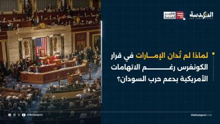 لماذا لم تُدان الإمارات في قرار الكونغرس رغم الاتهامات الأمريكية بدعم حرب السودان؟