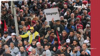في ذكرى الثورة.. شارع الحبيب بورقيبة يستعيد صوته ضد قمع قيس سعيّد