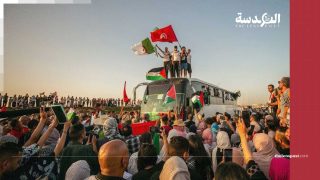 نشطاء "قافلة الصمود" يجددون العهد لنصرة غزة بعد تحررهم من معتقلات ميليشيا حفتر المدعومة إماراتياً